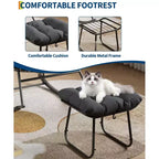 Chaise longue avec repose-pieds Fauteuil à bascule intérieur/extérieur