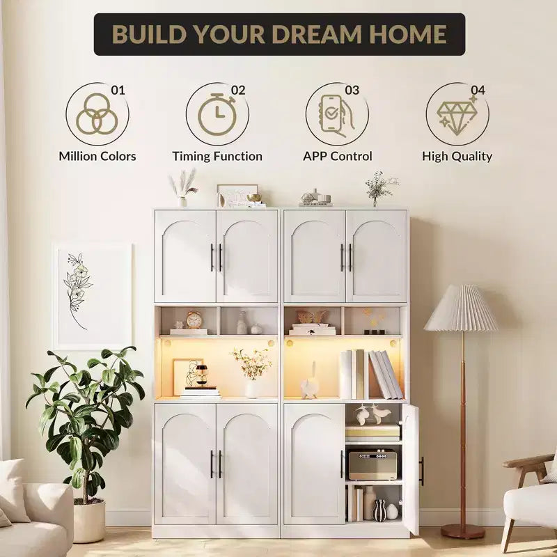 Armoire de rangement en bois