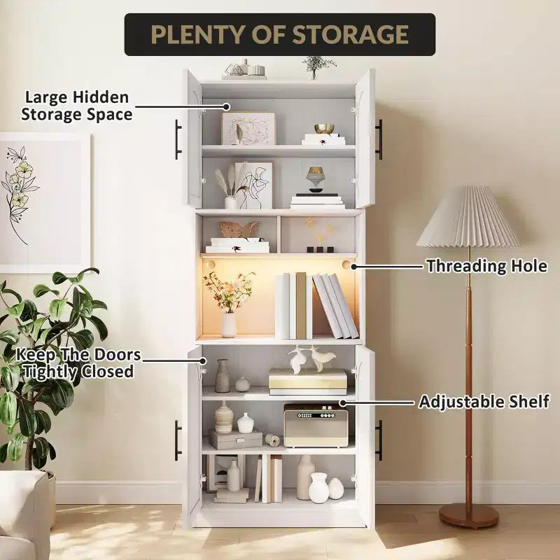 Armoire de rangement en bois