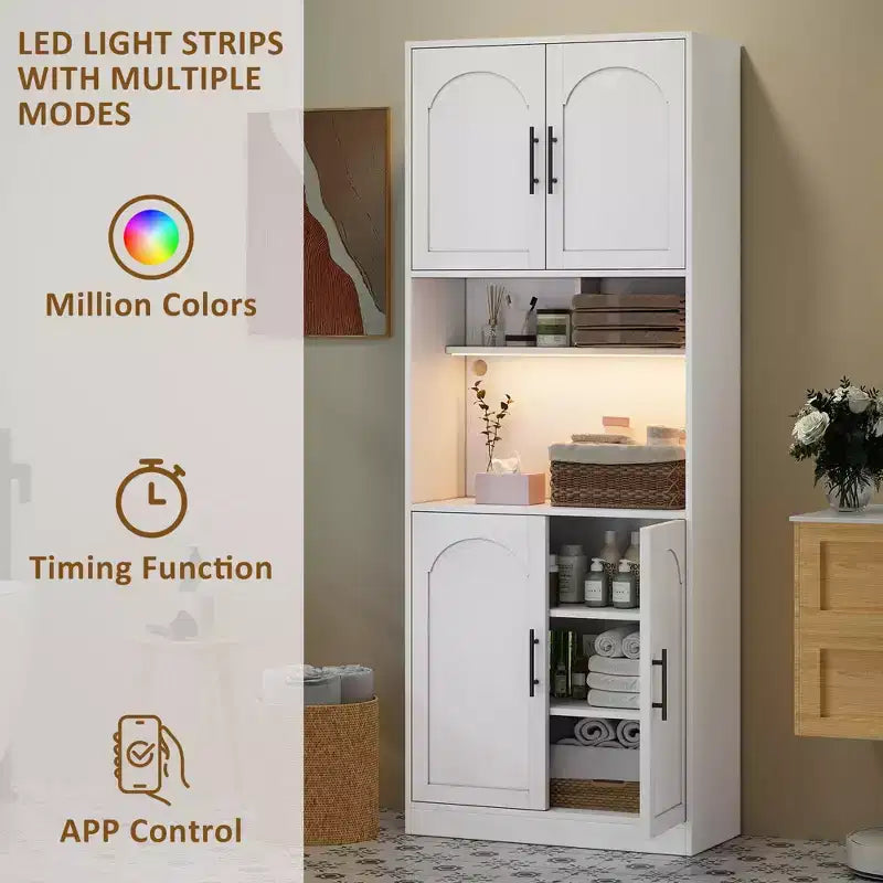 Armoire de rangement en bois