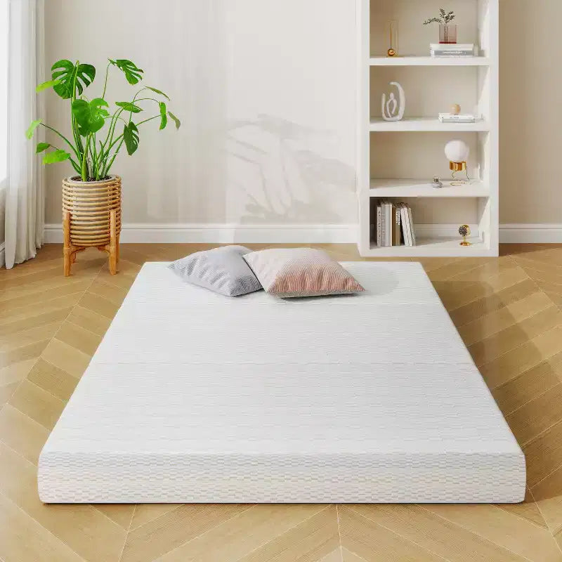 Matelas pliant en mousse à mémoire de forme à trois volets