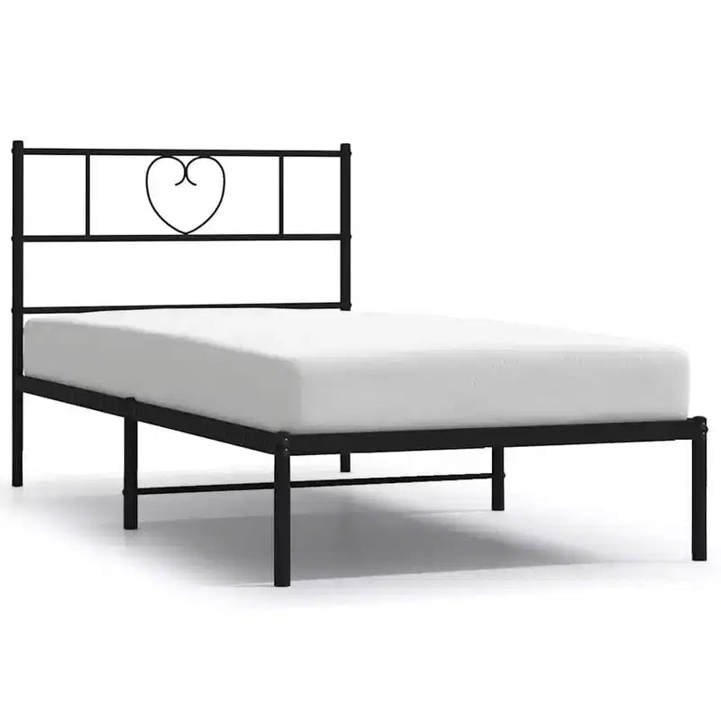 vidaXL Metal Bed Frame Sturdy Steel No Mattress
