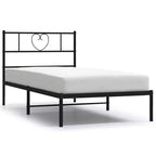 vidaXL Metal Bed Frame Sturdy Steel No Mattress