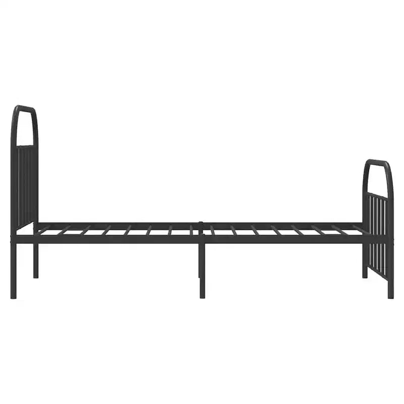 Cadre de lit en métal Acier robuste sans matelas