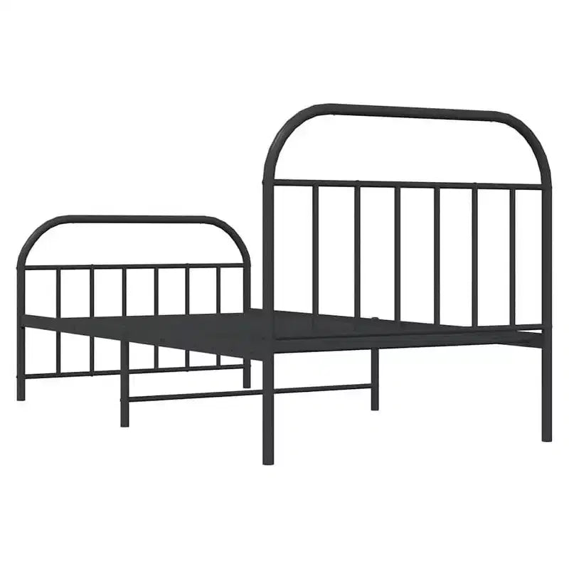 Cadre de lit en métal Acier robuste sans matelas