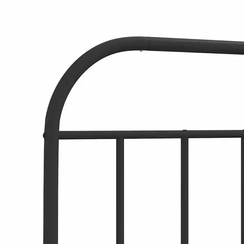 Cadre de lit en métal Acier robuste sans matelas