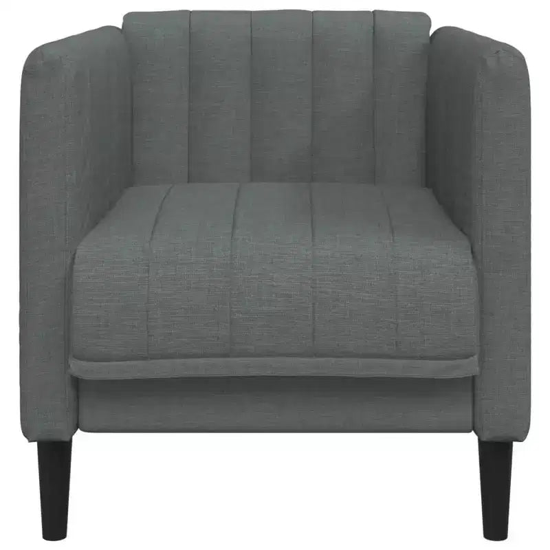 Fauteuil d'appoint en similicuir suédé