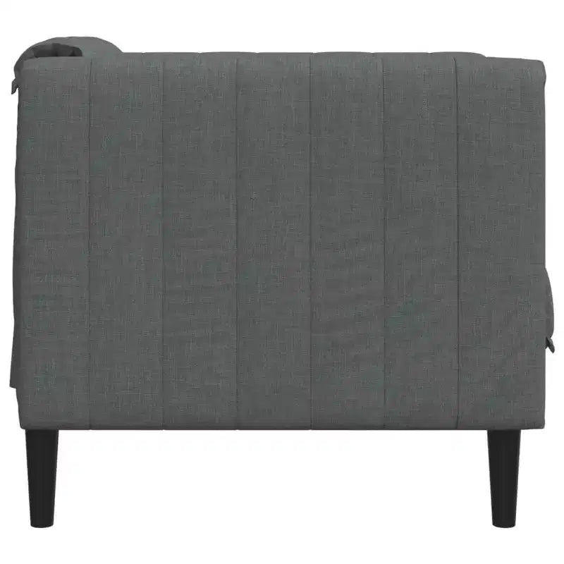 Fauteuil d'appoint en similicuir suédé