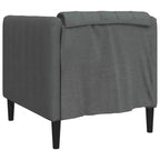 Fauteuil d'appoint en similicuir suédé