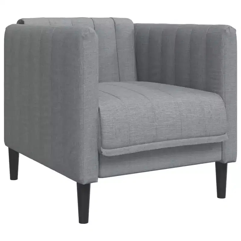 Fauteuil d'appoint en similicuir suédé