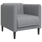 Fauteuil d'appoint en similicuir suédé
