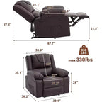 Fauteuils inclinables manuels