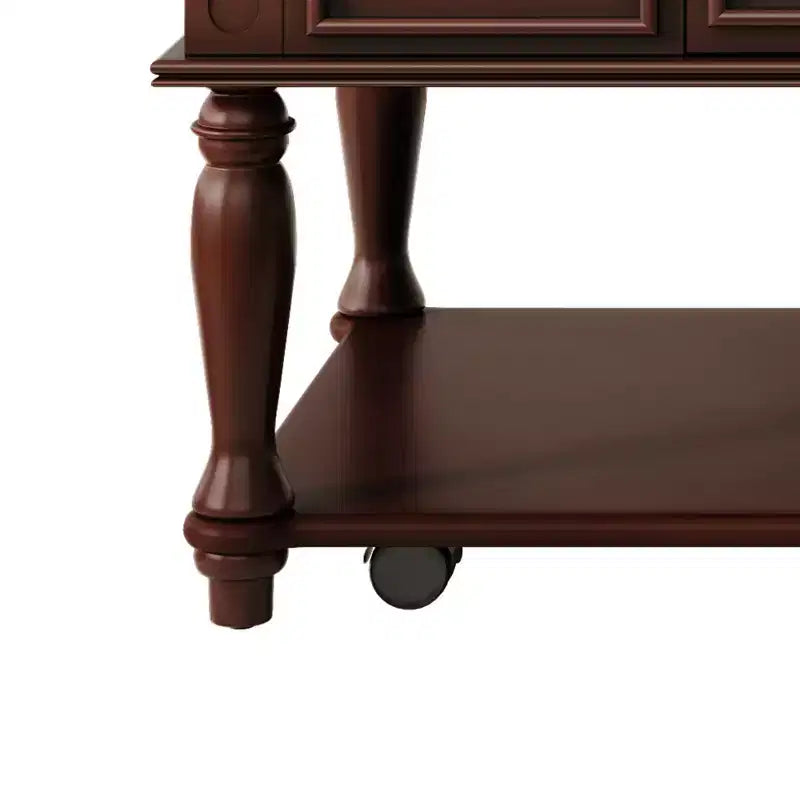 Table basse de ferme avec tiroir style vintage
