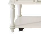 Table basse de ferme avec tiroir style vintage