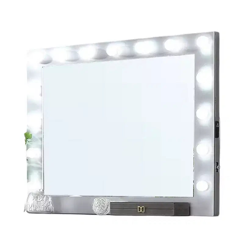 Miroir de coiffeuse avec ampoules