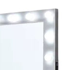 Miroir de coiffeuse avec ampoules