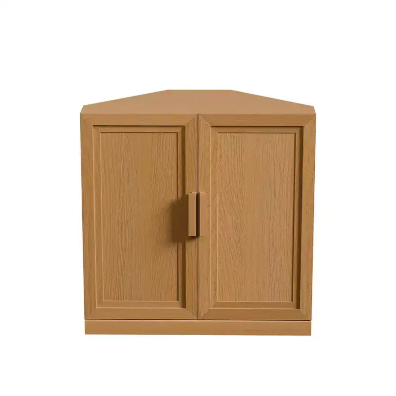 Meuble de rangement d'angle en bois