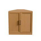 Meuble de rangement d'angle en bois