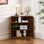 Meuble de rangement d'angle en bois