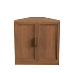 Meuble de rangement d'angle en bois