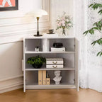 Meuble de rangement d'angle en bois