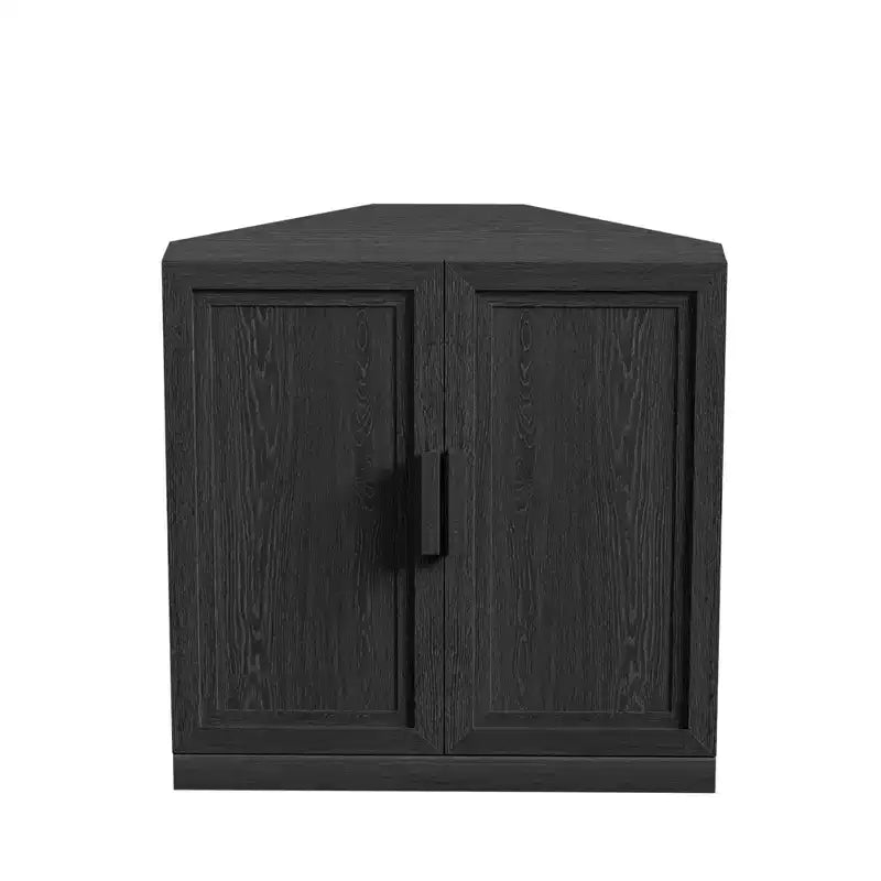 Meuble de rangement d'angle en bois