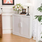 Meuble de rangement d'angle en bois