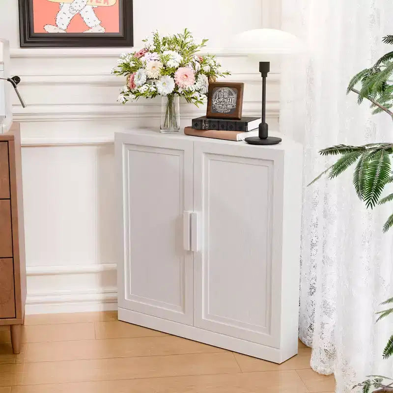 Meuble de rangement d'angle en bois