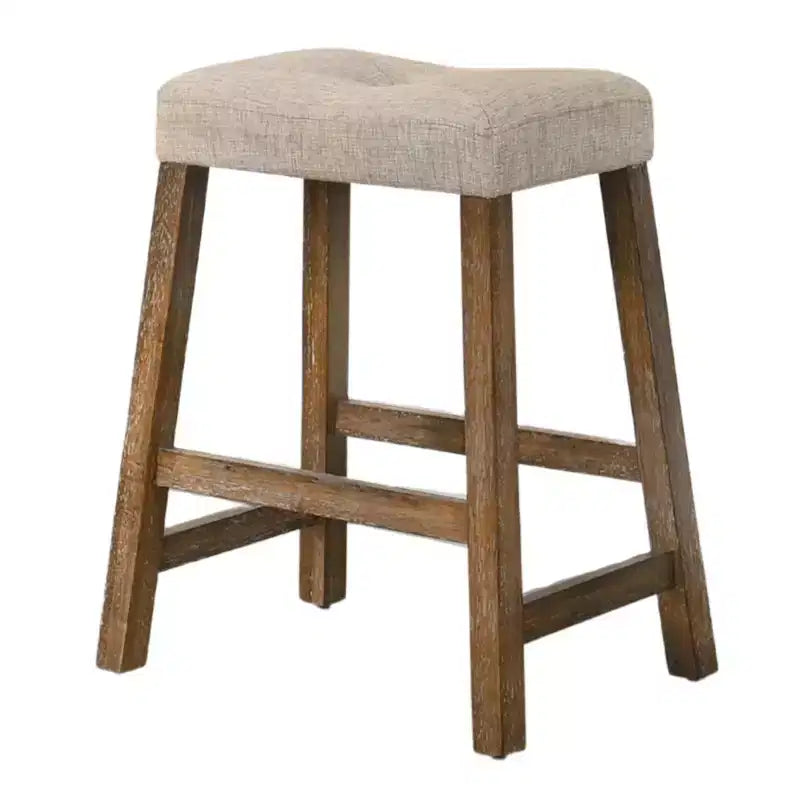 Tabourets de bar rustiques sans dossier