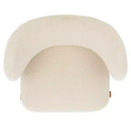 Fauteuil d'appoint blanc cassé/naturel