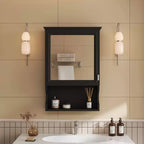 Rangement de salle de bain mural