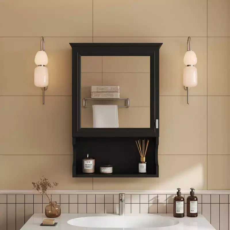 Rangement de salle de bain mural