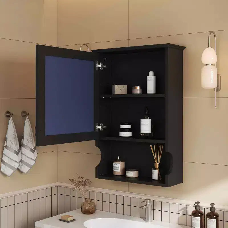 Rangement de salle de bain mural