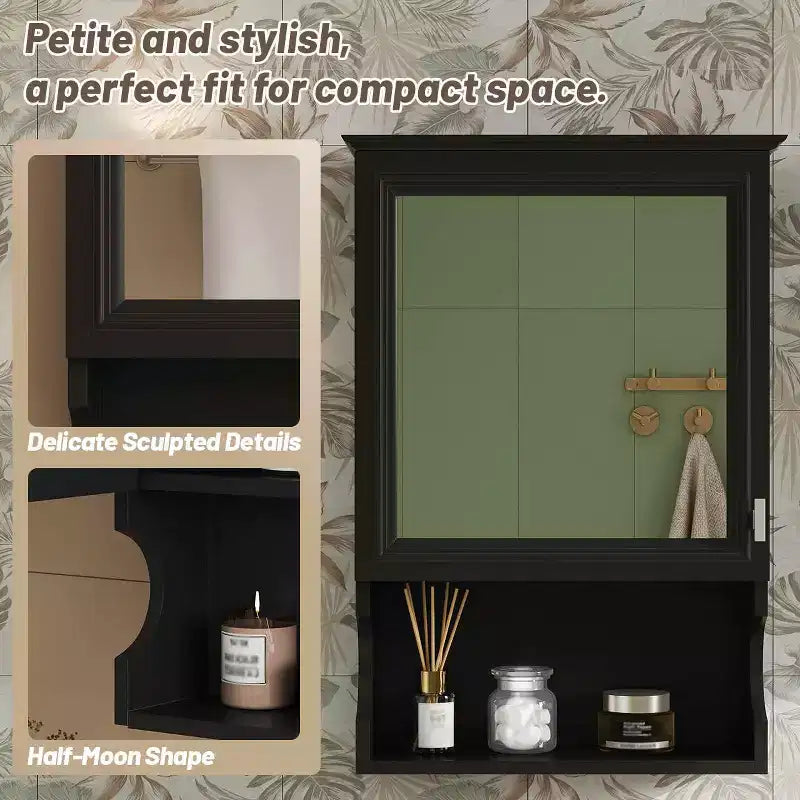 Rangement de salle de bain mural
