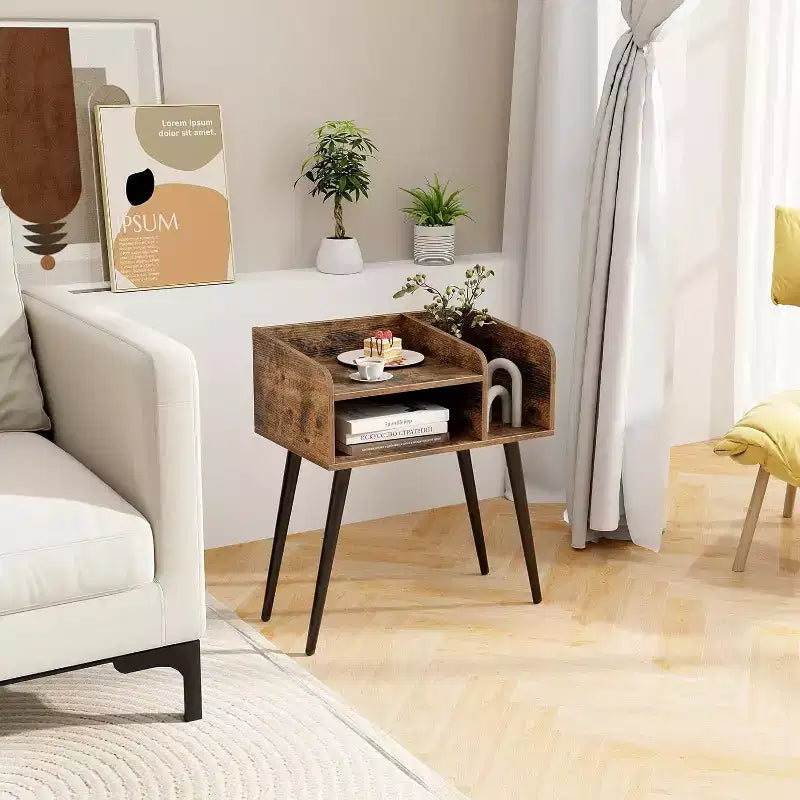 Table d'appoint moderniste du milieu du siècle