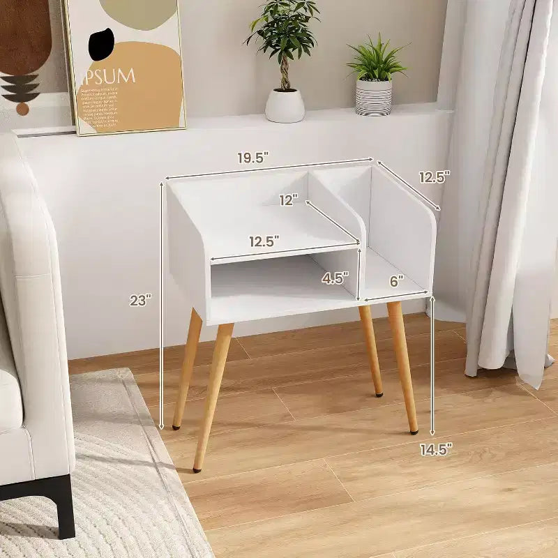 Table d'appoint moderniste du milieu du siècle
