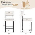 Tabourets de bar hauteur comptoir