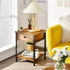 Table de chevet industrielle