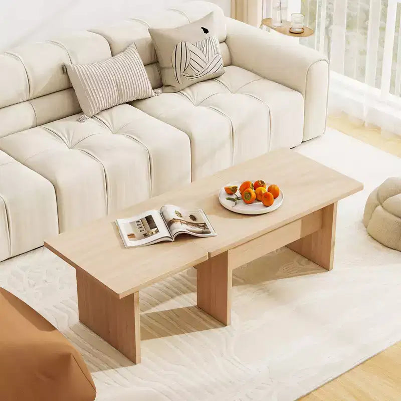 Table basse modulaire en forme de L