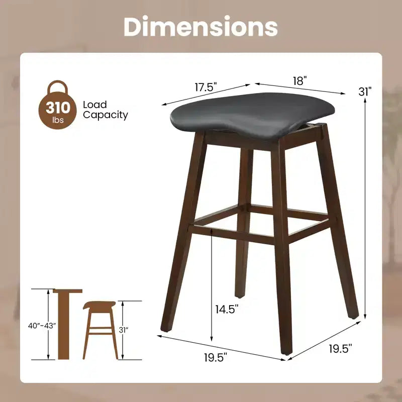 Tabourets de bar pivotants
