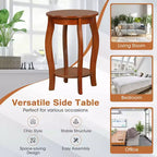 Table d'appoint ronde