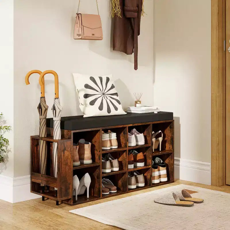 Banc de rangement pour chaussures