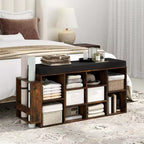 Banc de rangement pour chaussures