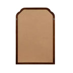 Miroir décoratif d'angle arrondi style campagne française