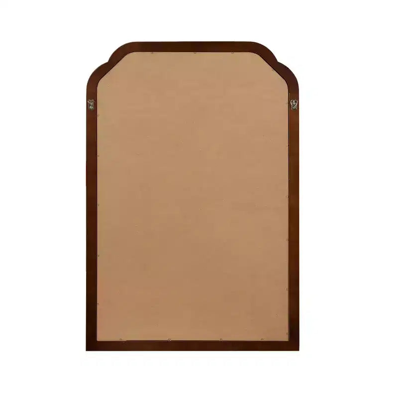 Miroir décoratif d'angle arrondi style campagne française