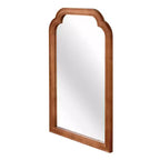 Miroir décoratif d'angle arrondi style campagne française