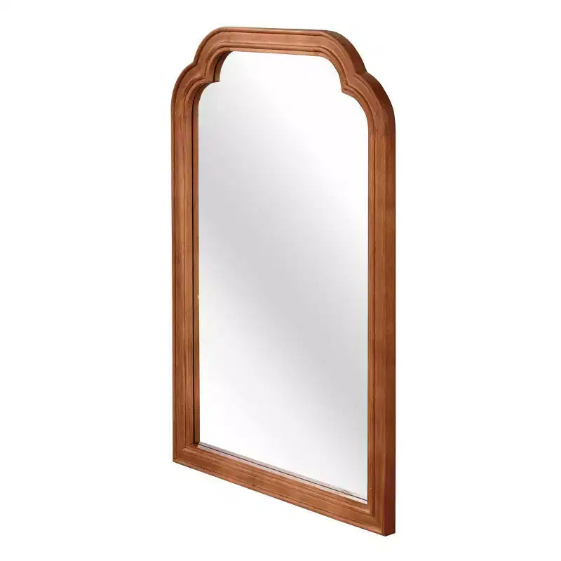 Miroir décoratif d'angle arrondi style campagne française