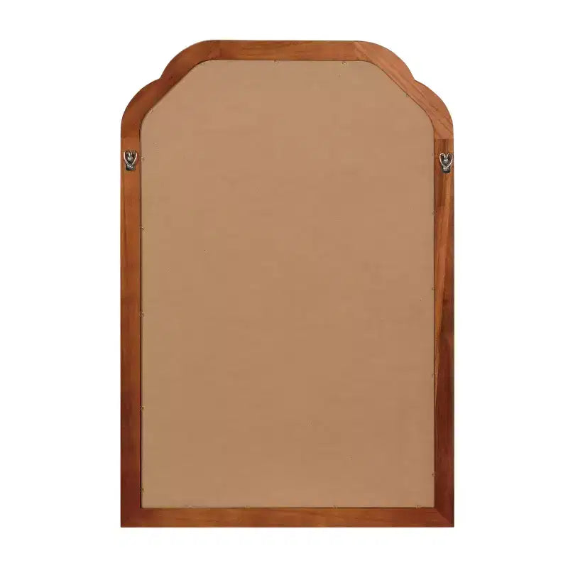 Miroir décoratif d'angle arrondi style campagne française