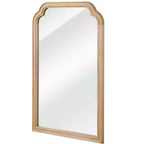 Miroir décoratif d'angle arrondi style campagne française