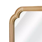Miroir décoratif d'angle arrondi style campagne française